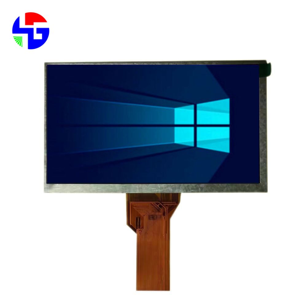 7.0 inch TFT LCD Display, 800x480, 500 Brightness, RGB, Without Touchscreen