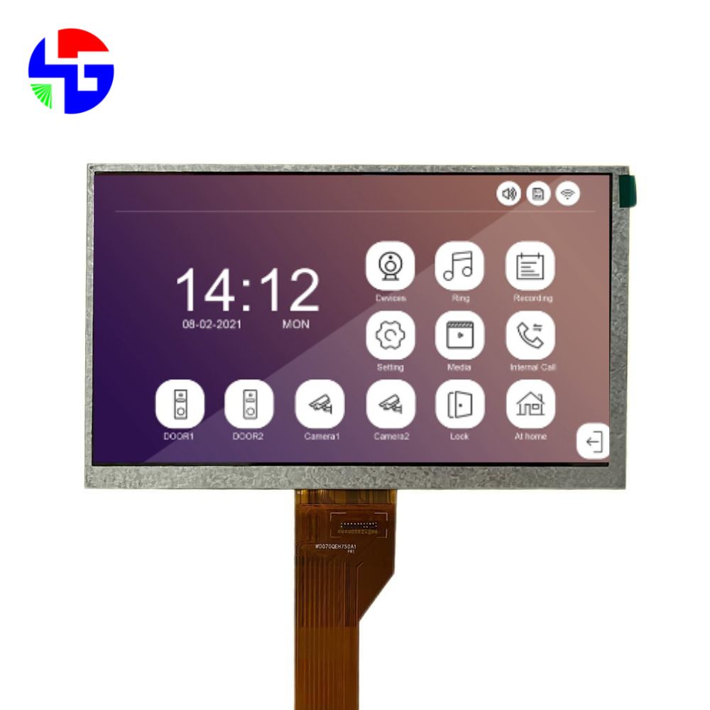 7.0 inch LCD Display, RGB, TN, High Resolution, 1024x600, Car Display