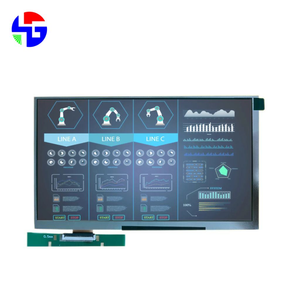 7.0 inch LCD Module, MIPI, High resolution, 1024x600 Pixels, Car Display