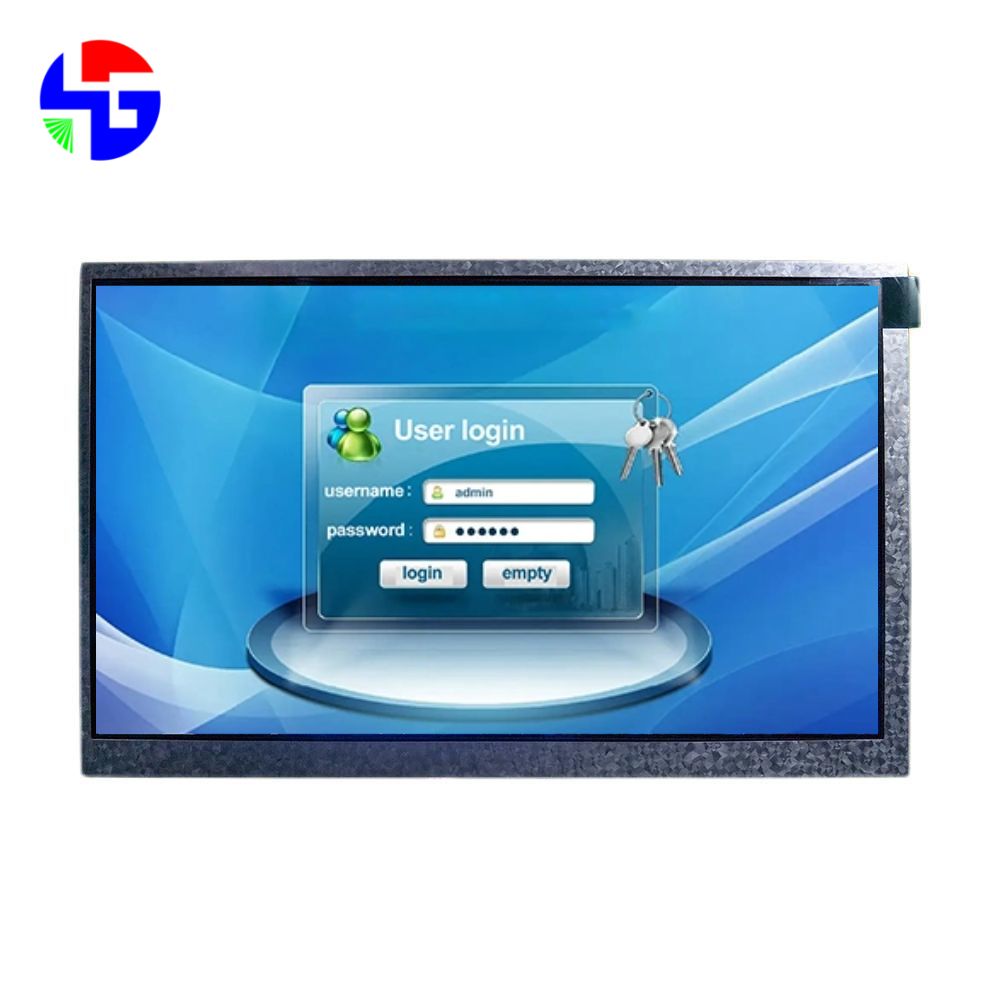 7.0 inch TFT Display, Industrial Display, Touchscreen, 300 Brightness, RGB Interface