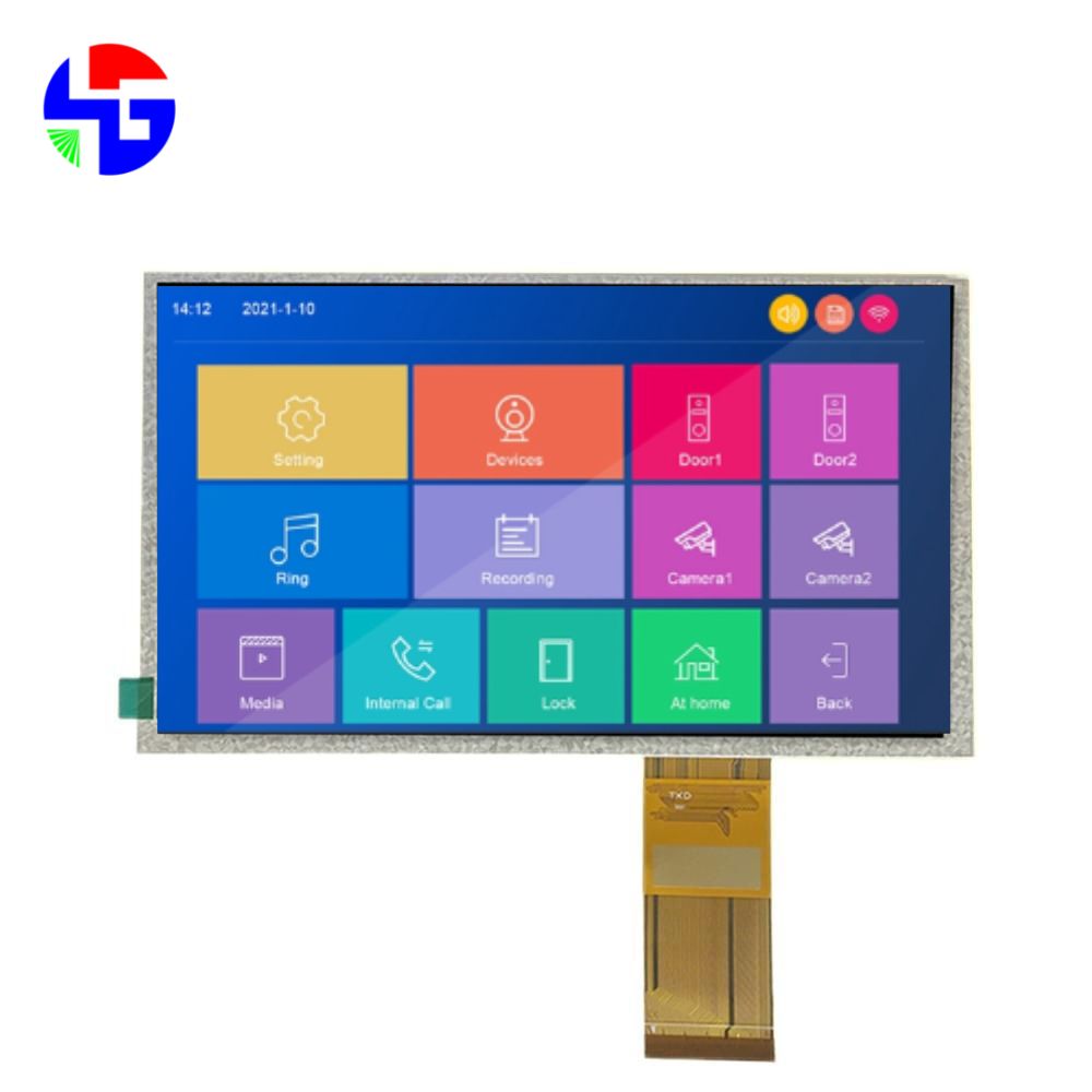8.0 inch LCD Panel, RGB, TN, 6 O’clock, 800x480 Pixels (3)