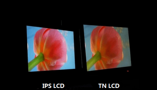 IPS display vs, TN display