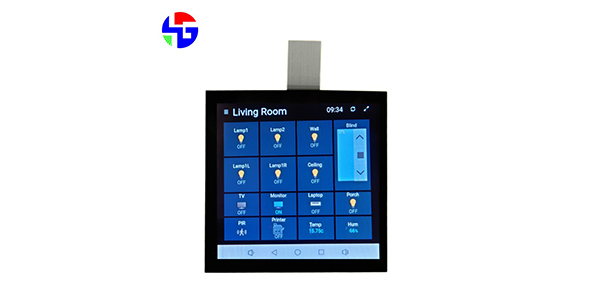 3.97 inch TFT LCD, Capacitive Touchscreen