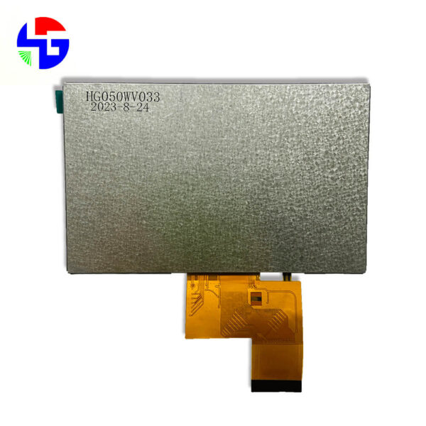 5.0 inch TFT LCD, TN Display, 800x480, RGB Interface (1)