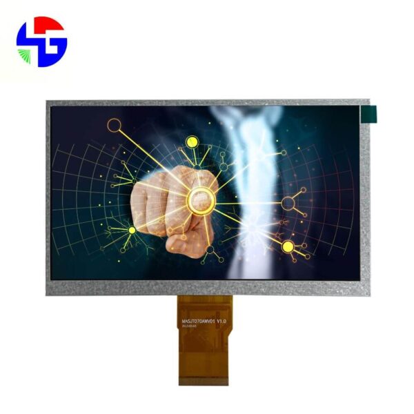 7.0 inch TFT LCD Display, IPS, LVDS, 1024x600, Touchscreen (3)