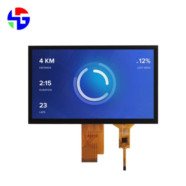 7.0 inch TFT LCD, IPS Display, LVDS, 1024x600, Touchscreen (2)
