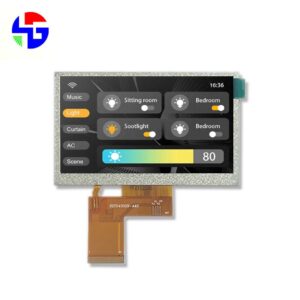 4.3 inch TFT LCD Module, 480x272 Resolution, RGB Interface, IPS (2)