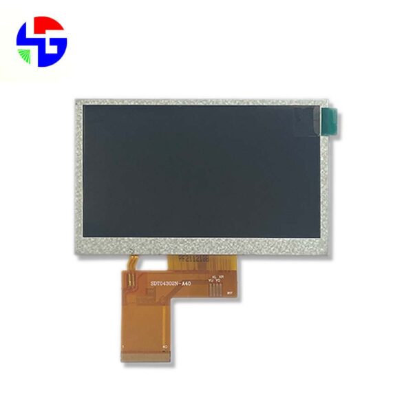 4.3 inch TFT LCD Module, 480x272 Resolution, RGB Interface, IPS (4)